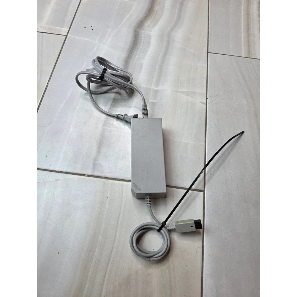 Nintendo Wii AC Adapter RVL-002 USA OEM Power Supply Cord Grey 12V 3.7A‎ A4
